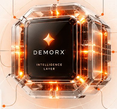 DemorX illuminated glass intelligence core